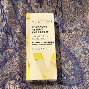 Volition Grenache Retinol Eye Cream - Cream and Gold